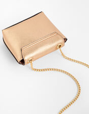 Mini Metallic Bag, Gold (ROSE GOLD), large