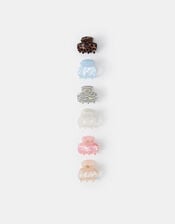 6-Pack Mini Resin Claw Clips, , large