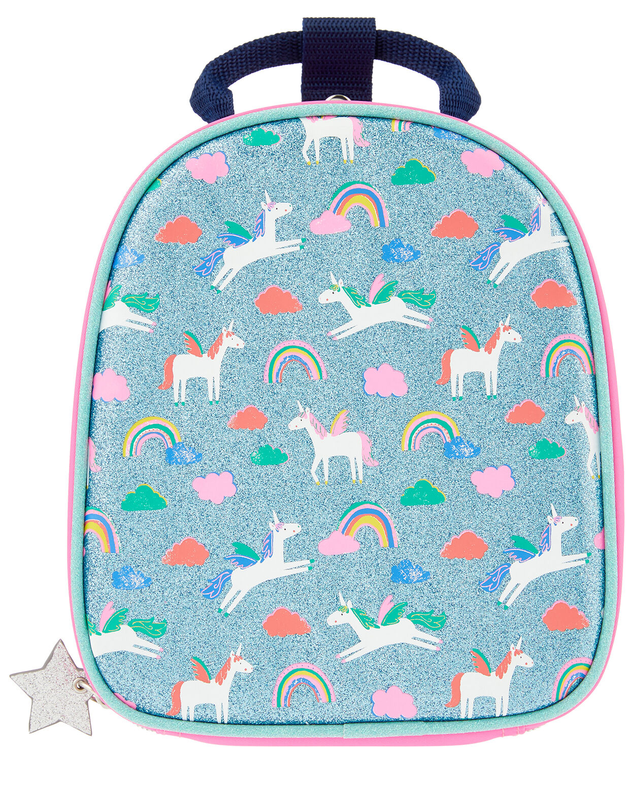 unicorn lunch box and backpack
