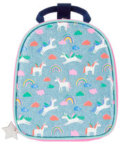 Glittery Unicorn Lunch Bag, , large