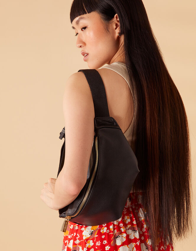 Large Zip Bumbag, , large