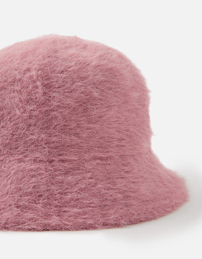 Fluffy Bucket Hat, Pink (PINK), large