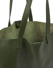 Myra Leather Tote Bag, , large