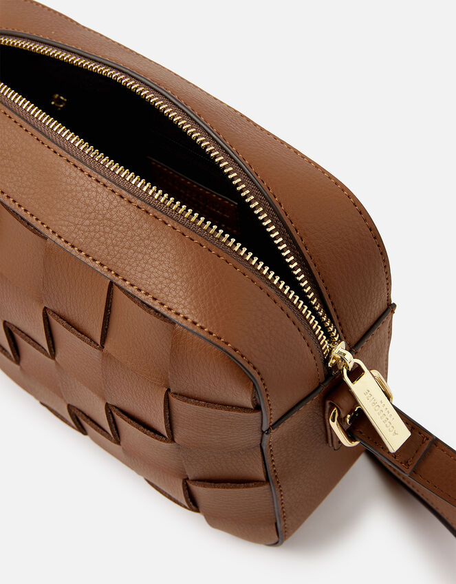Hayley Weave Camera Bag, Tan (TAN), large