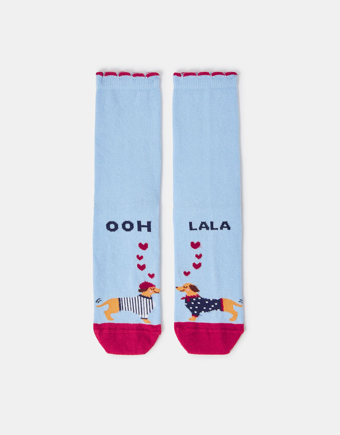 French Dogs In Love Socks, , large