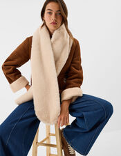 Faux Fur Stole Scarf, , large