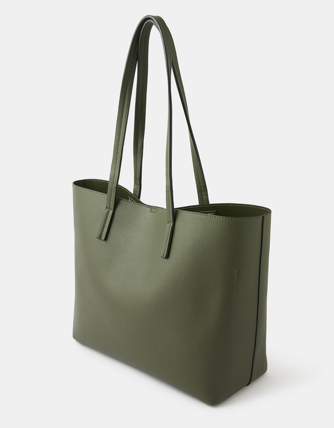 Ali Tote Bag, Green (KHAKI), large