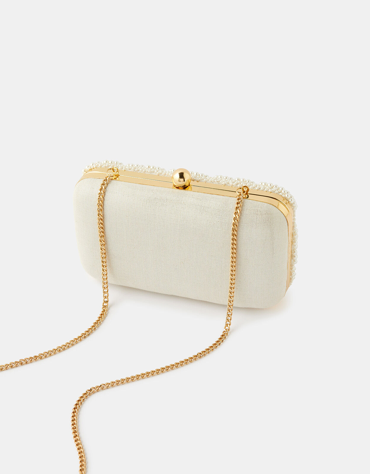 Pearly Heart Hardcase Clutch Bag Clutch bags Accessorize ROI