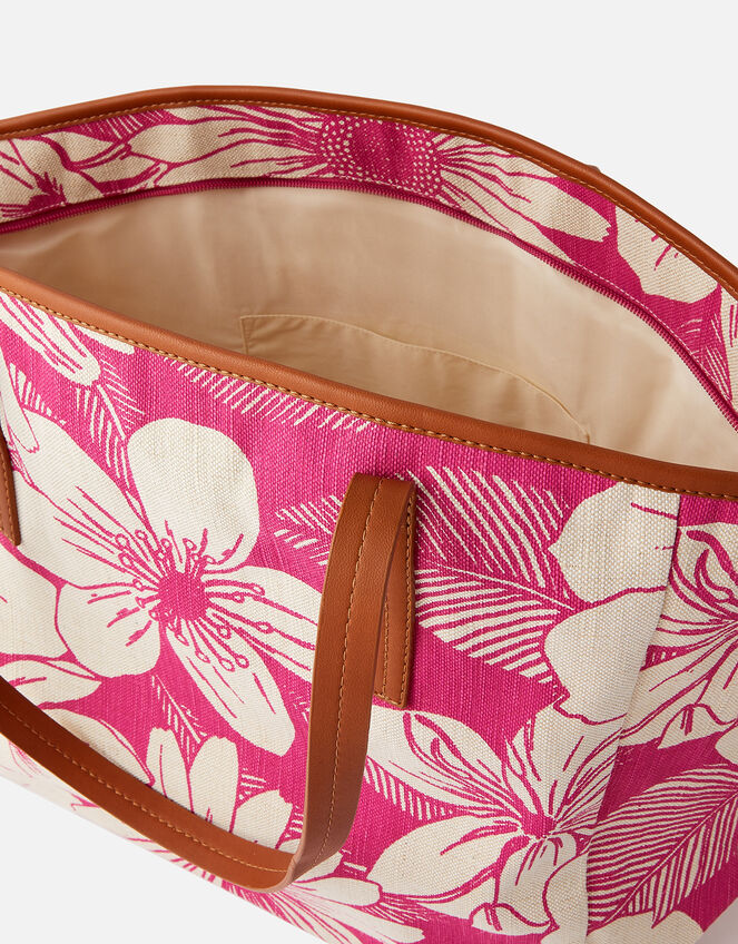 Perla Print Shopper , Pink (PINK), large