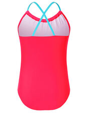 Zoe Zebra Colourful Swimsuit with Recycled Polyester, Multi (BRIGHTS-MULTI), large