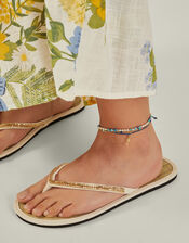 3-Pack Fish Bead Anklets, , large