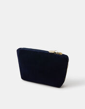 Champagne Glass Velvet Coin Purse, , large