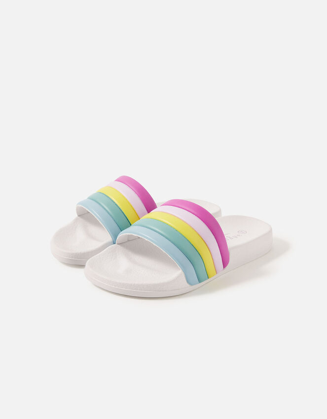 Girls Rainbow Sliders, Multi (BRIGHTS-MULTI), large