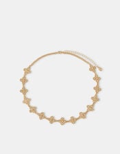 Clover Collar Necklace, , large