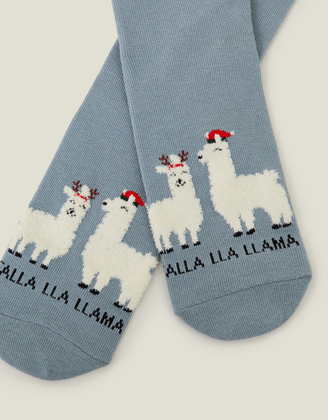 Christmas Llama Socks, , large