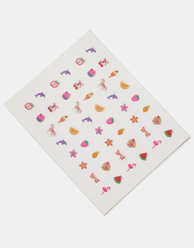 Girls Unicorn Nail Stickers, , large