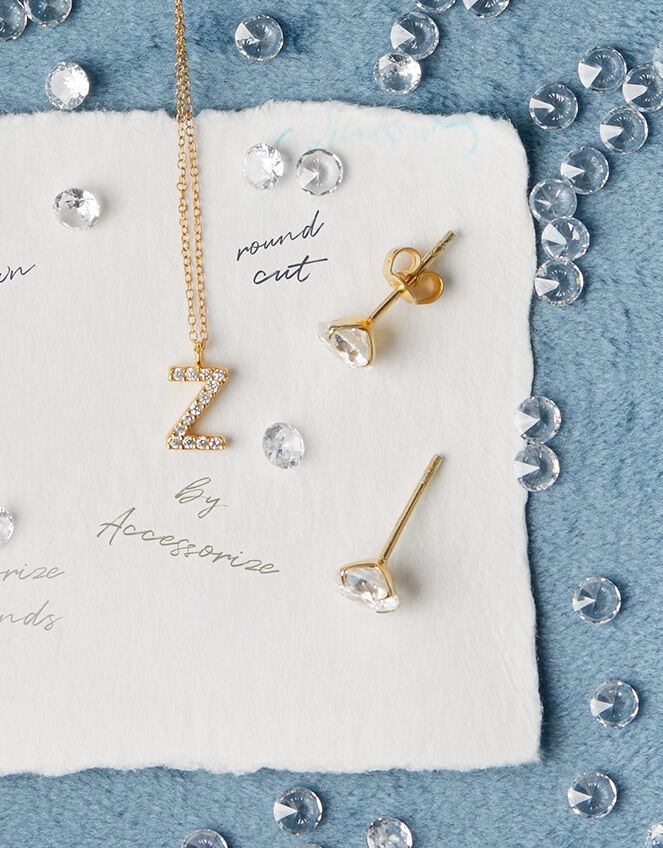 Lab Grown Diamond 0.5ct Stud Earrings 9ct Gold, , large