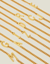 14ct Gold-Plated East West Initial Bracelet, Gold (GOLD), large
