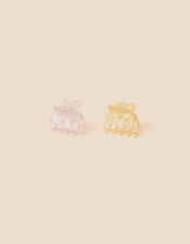 Marbled Resin Claw Clips Set of Two, , large