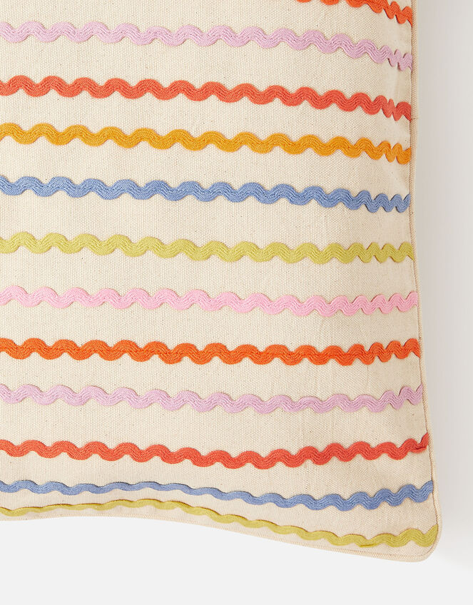 Rainbow Ric Rac Cushion Cover, , large