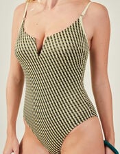 Textured Jacquard Swimsuit , Multi (DARKS MULTI), large