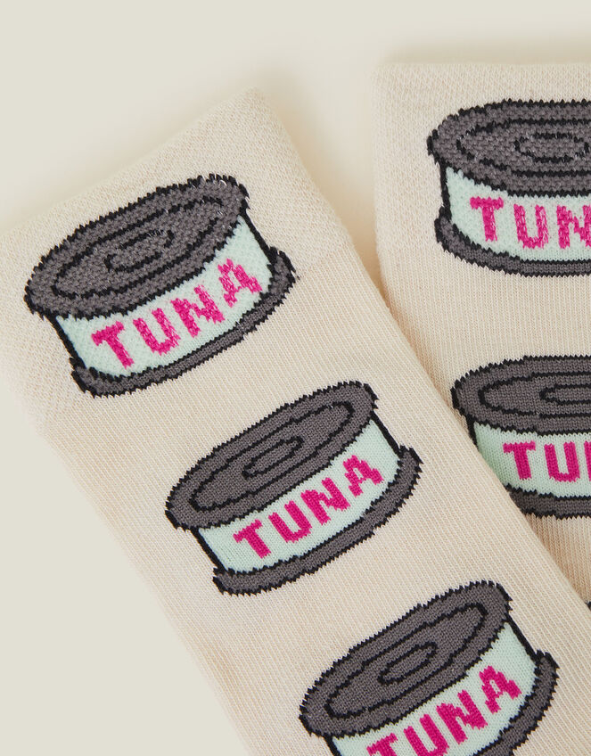 Tuna Motif Socks, , large