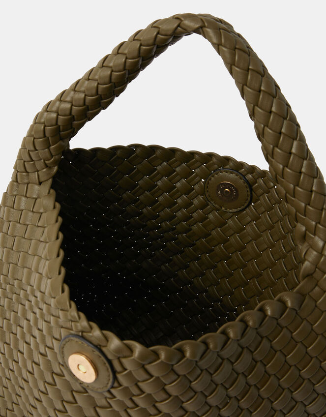 Woven Shoulder Bag, , large