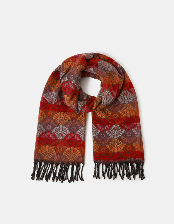 Flower Deco Blanket Scarf, , large