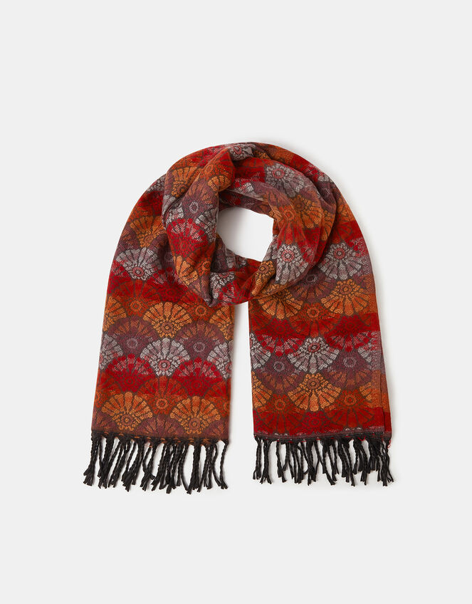 Flower Deco Blanket Scarf, , large