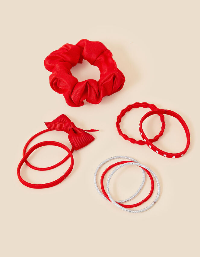 Girls School Hairbands 18 Pack, Red (RED), large