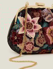 3D Floral Clutch Bag, , large
