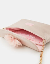 Girls Appliqué Floral Bag, , large