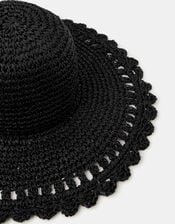 Crochet Floppy Hat, , large