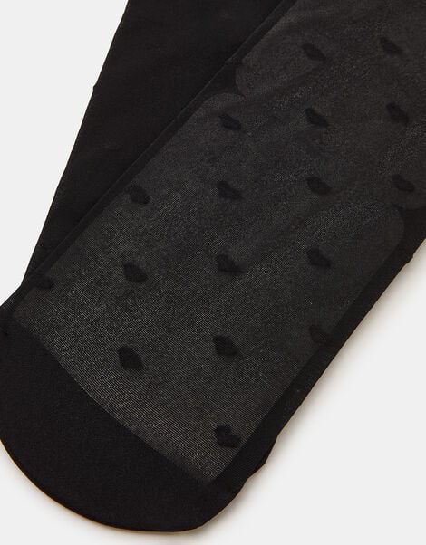 Heart Sheer Socks, , large