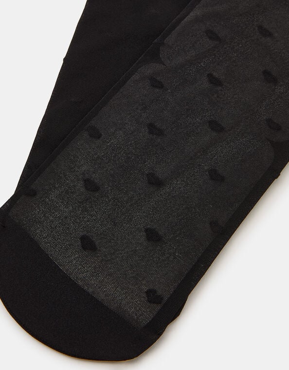 Heart Sheer Socks, , large