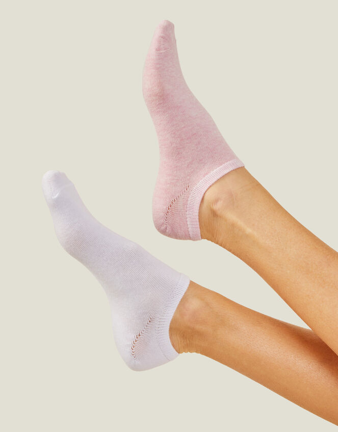 3-Pack Trainer Socks, Multi (PASTEL MULTI), large