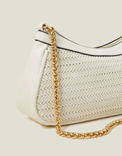 Woven Chain Shoulder Bag, , large