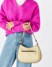Jenna Shoulder Zip Bag, , large