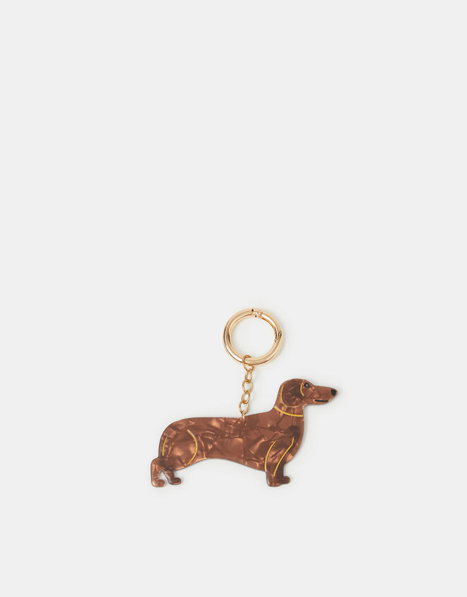 Sausage Dog Bag Charm, , large