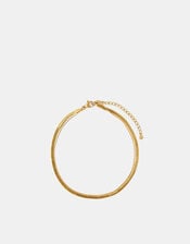 Stainless Steel Omega Chain Anklet, , large