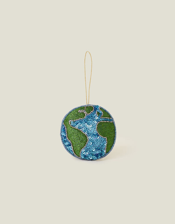 Embellished Earth Hanging Decoration, , large