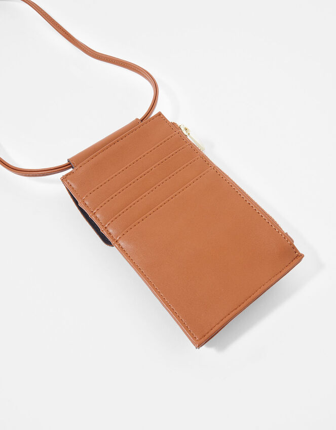 Carrie Utility Phone Bag, Tan (TAN), large