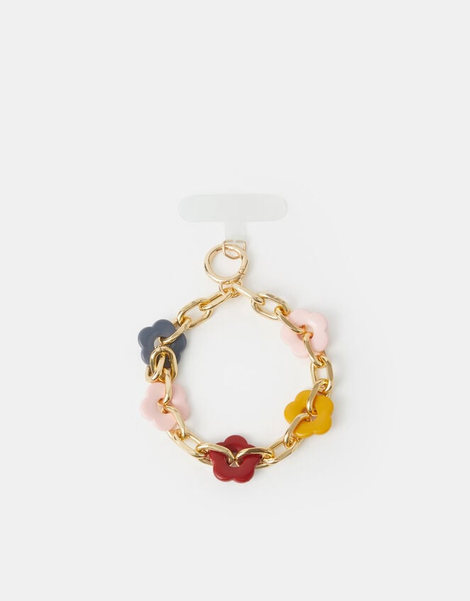 Flower Chain Wrist Phone Strap, , large