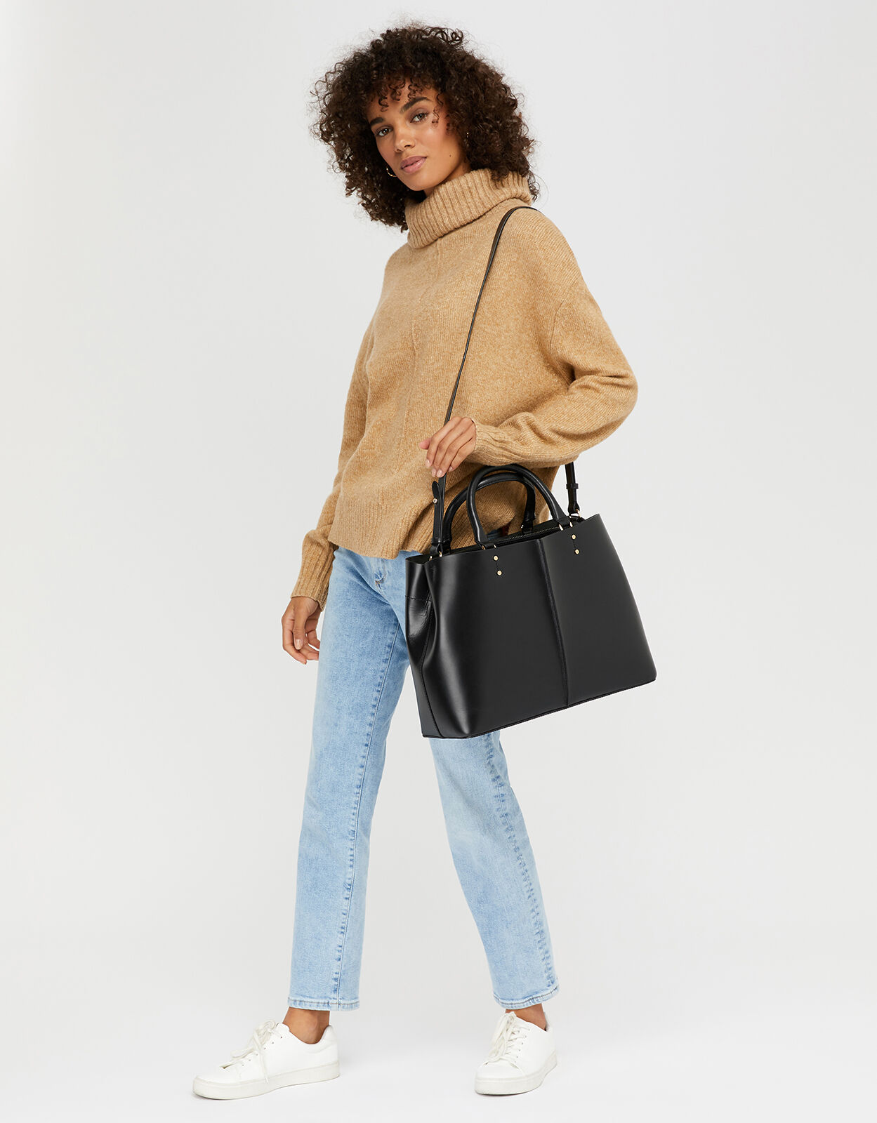 Amelie Large Structured Tote Bag
