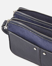 Charlotte Cross-Body Bag, Blue (NAVY), large