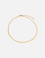Stainless Steel Snake Chain Necklace Gold, Gold (GOLD), large