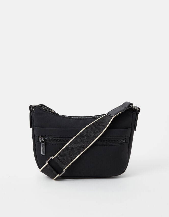 Nylon Cross Body Bag, , large