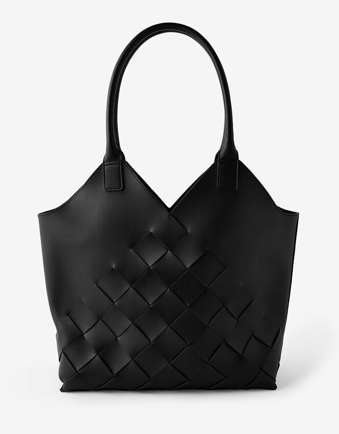 Harley Weave Shopper Bag, Black (BLACK), large