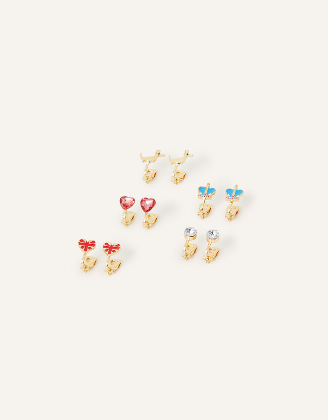 Regal Clip-On Earrings 5 Pack, , large