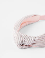 Shimmer Knot Headband, , large